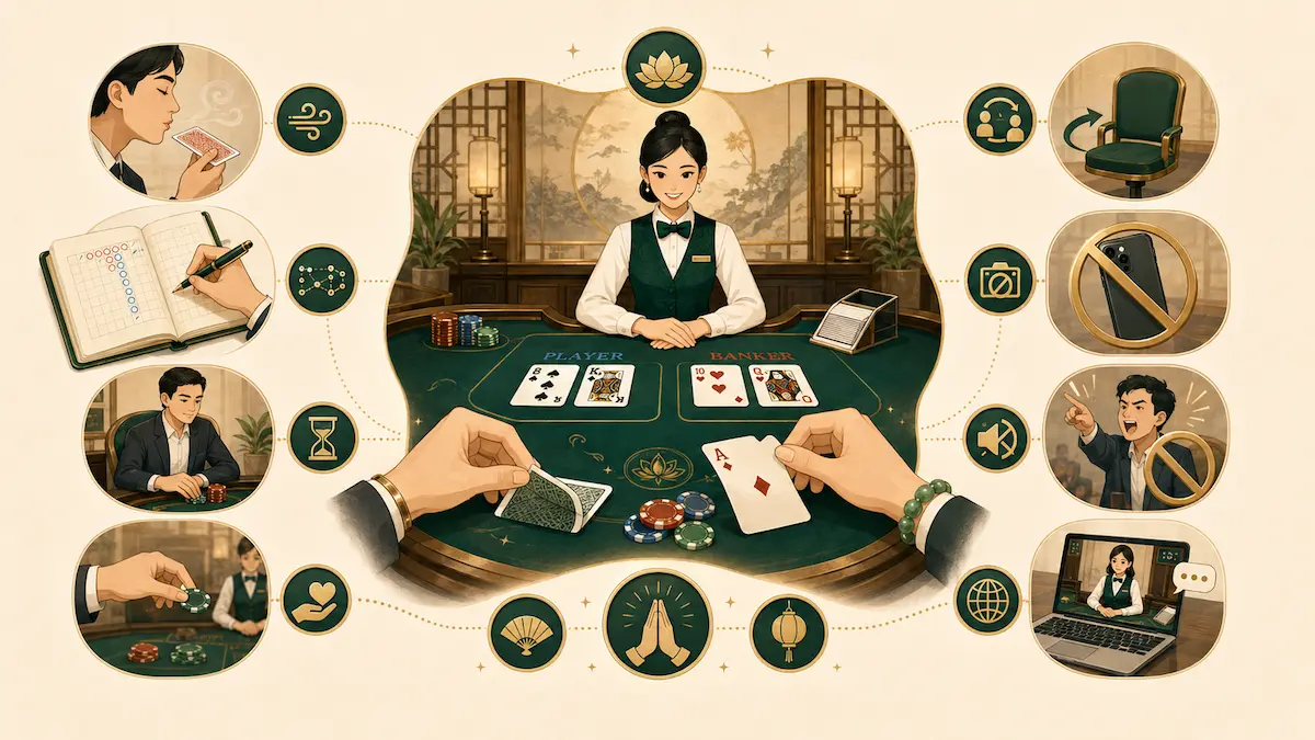 Baccarat Etiquette & Rituals: A Former Dealer's Guide