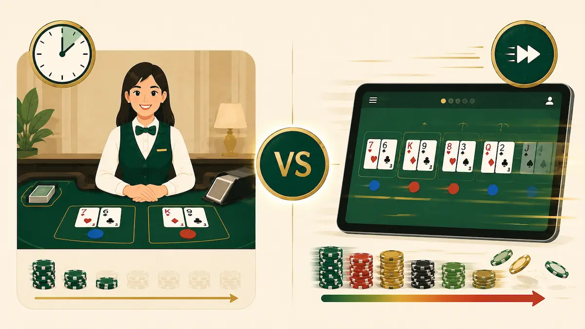 Live Dealer vs RNG Baccarat: Which Should You Play?